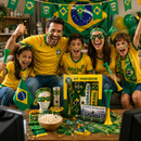 Super Kit Torcida Brasil Supreme Completo 12 Peças ORIGINAL