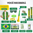 Super Kit Torcida Brasil Supreme Completo 12 Peças ORIGINAL