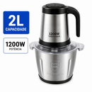Processador de Alimentos Premium 1200W – Inox e 2 Velocidades