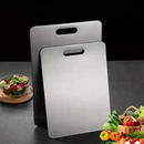 Tábua De Corte 304 Aço Inoxidável Antibacteriana À Prova De Mofo 46 cm tábua de cozinha