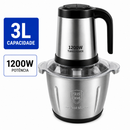 Processador de Alimentos Premium 1200W – Inox e 2 Velocidades