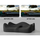 Almofada para cóccix e ísquio para cadeiras de escritório e assentos de carro - antiderrapante e respirável