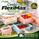 Kit 2 Peças Cesto Organizador FLEXIMAX -Space ajustável original