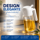 Kit 1/2/3/4 Spray de Óleo Pulverizador Borrifador Azeiteiro 470ml para Air Fryer Churrasqueira Salada e Cozinha