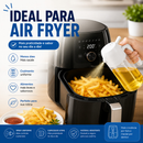 Kit 1/2/3/4 Spray de Óleo Pulverizador Borrifador Azeiteiro 470ml para Air Fryer Churrasqueira Salada e Cozinha