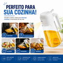 Kit 1/2/3/4 Spray de Óleo Pulverizador Borrifador Azeiteiro 470ml para Air Fryer Churrasqueira Salada e Cozinha