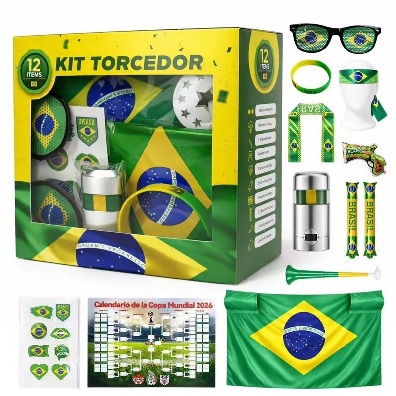 Kit Torcida Supreme 12 Peças
