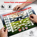 Kit Torcida Brasil Kit 12 peças Torcedor Bandeira Para Copa 2026 Adesivo Trompete Pintura Facial